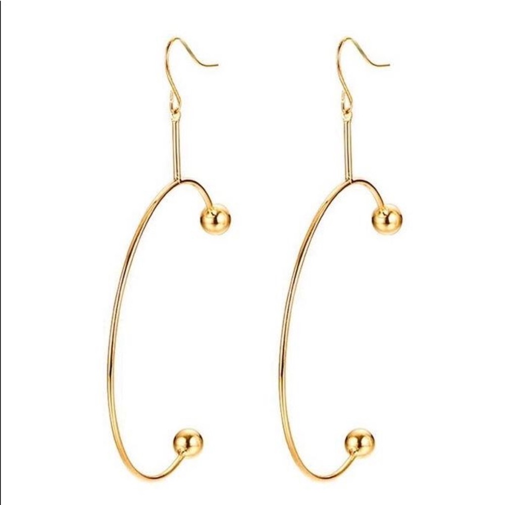 Large Open Hoop Earring(New)